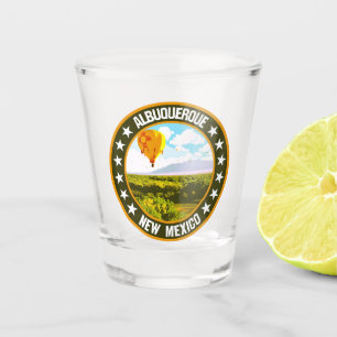Albuquerque shot glass
