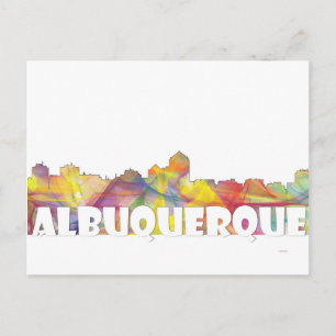 ALBUQUERQUE SKYLINE MCLR2 POSTCARD