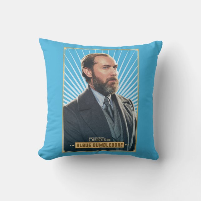 Albus Dumbledore Character Graphic Cushion (Front)