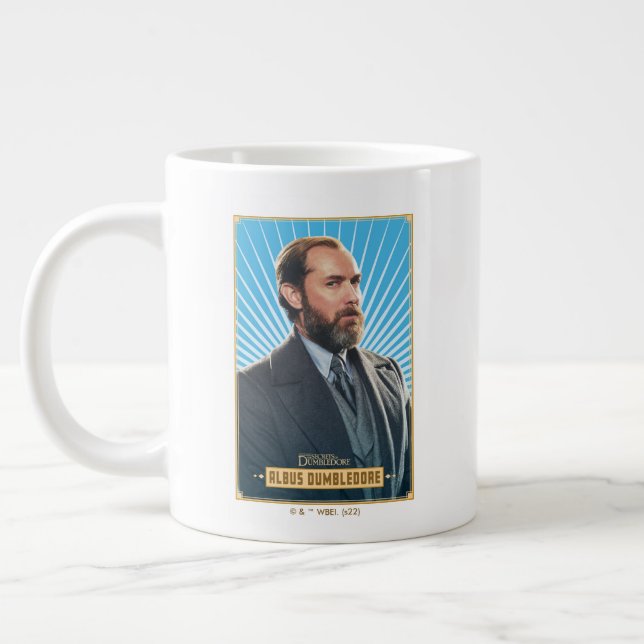 Albus Dumbledore Character Graphic Large Coffee Mug (Left)
