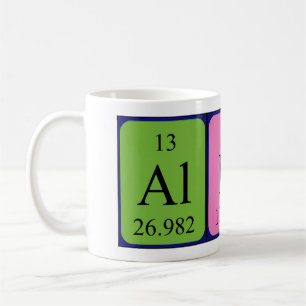 Alby periodic table name mug
