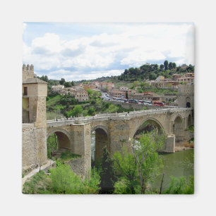 Alcantara bridge over the Tagus (Tajo) river Magnet
