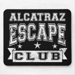 Alcatraz Escape Club Mouse Pad