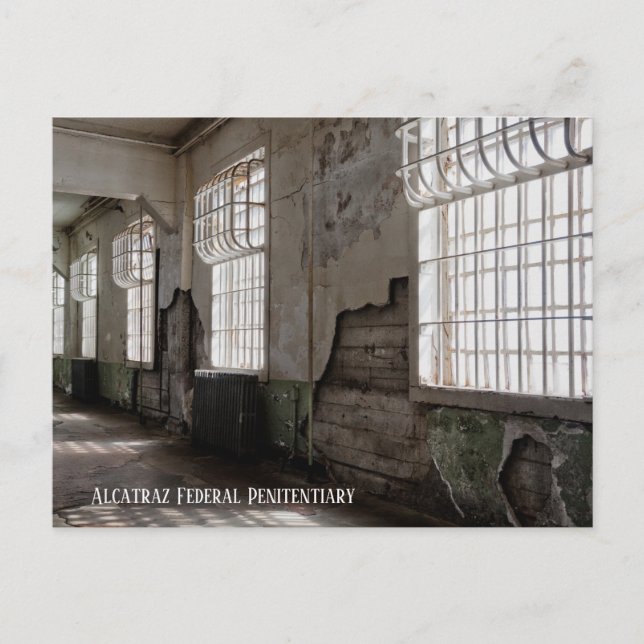 Alcatraz Federal Penitentiary, The Rock, Postcard (Front)