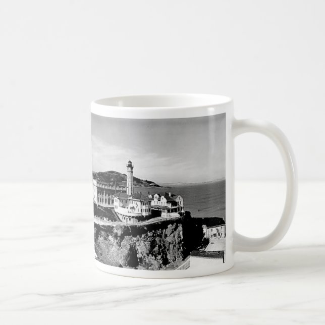 Alcatraz Island Lighthouse Coffee Mug (Right)