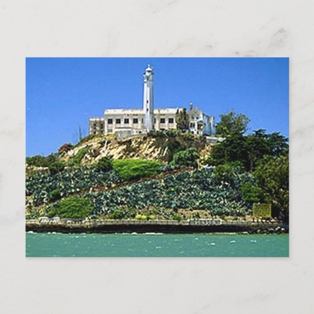 Alcatraz Island Postcard (Front)