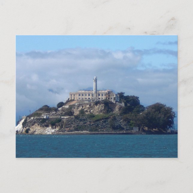 Alcatraz Island Postcard (Front)
