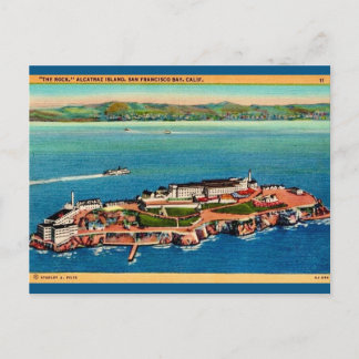 Alcatraz Island Postcard