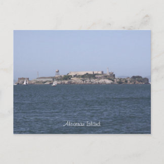 Alcatraz Island Postcard