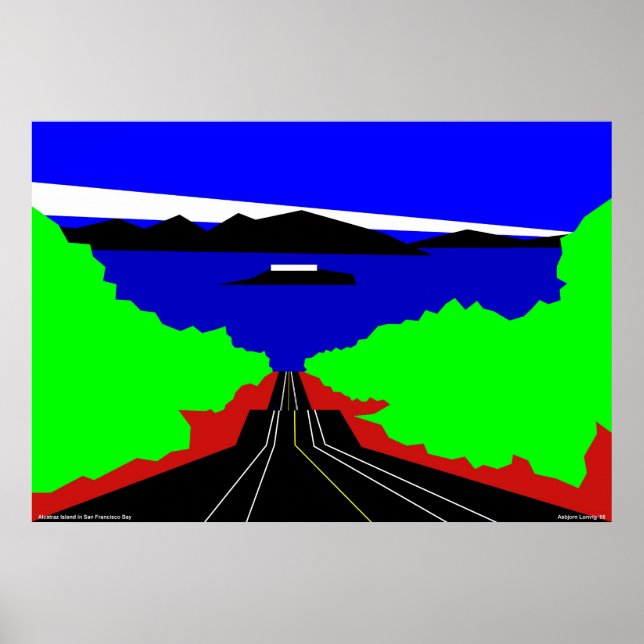 Alcatraz Island Poster (Front)