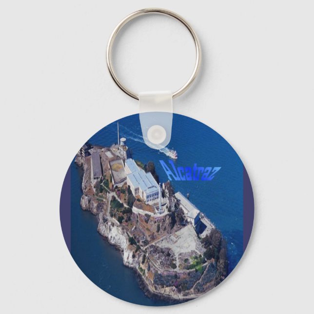 Alcatraz Island (prision) keychain (Front)