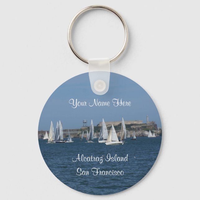 Alcatraz Island – San Francisco #4 Keychain (Front)