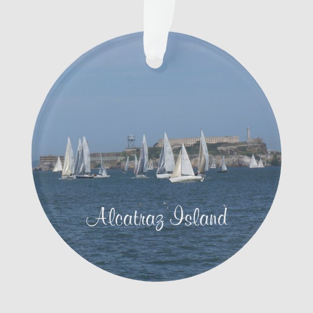 Alcatraz Island – San Francisco #4 Ornament (Front)