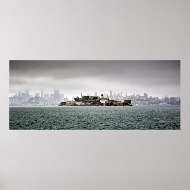 Alcatraz Island, San Francisco Bay, USA Poster (Front)