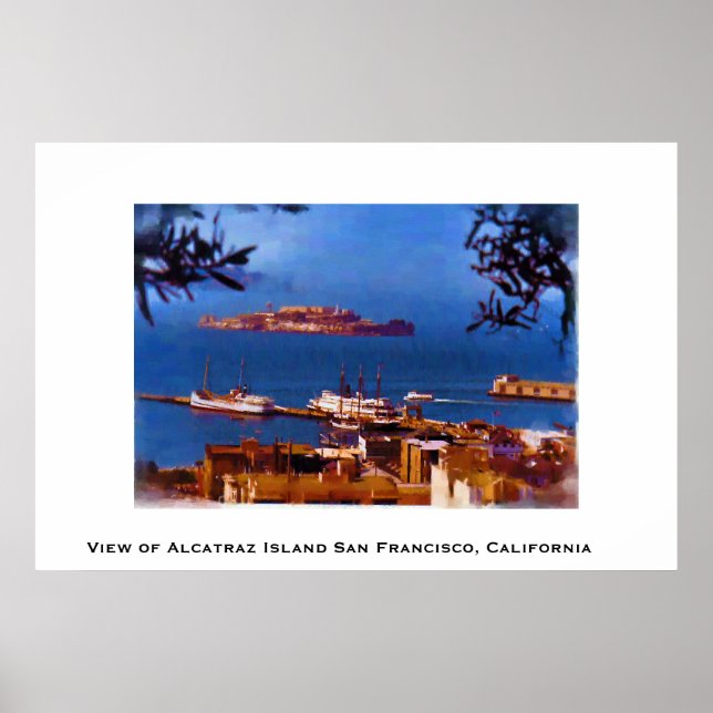 Alcatraz Island San Francisco, California Poster (Front)