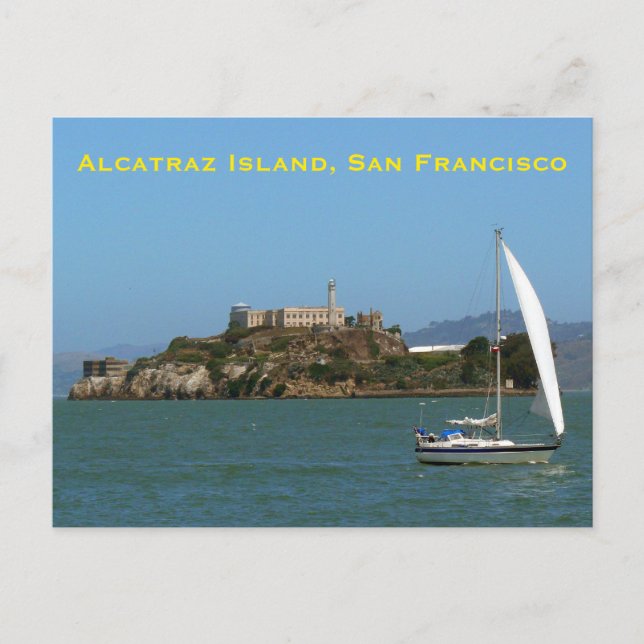 Alcatraz Island San Francisco Postcard (Front)