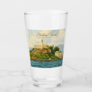 Alcatraz Island – San Francisco Travel Landmark Glass