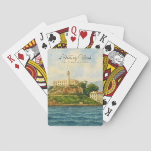 Alcatraz Island – San Francisco Travel Landmark Playing Cards