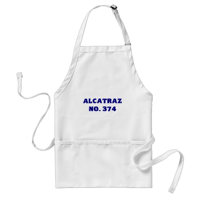 Alcatraz No. 374 Standard Apron (Front)
