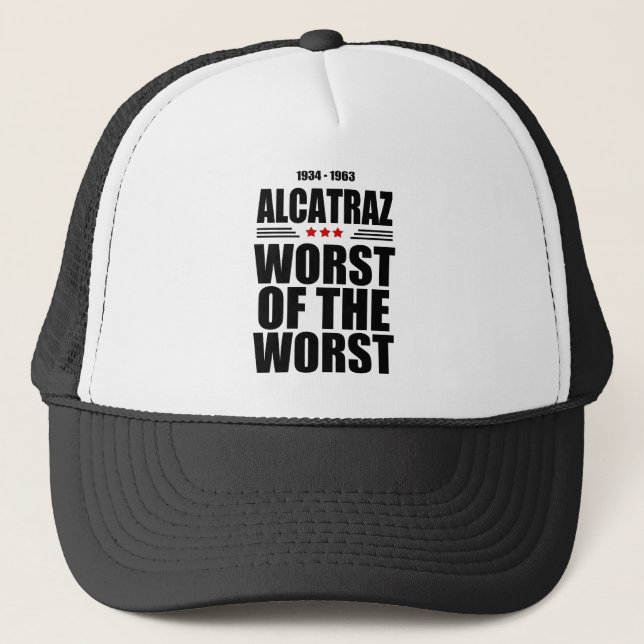 AlCatraz of San Fransisco Trucker Hat (Front)