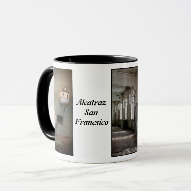 Alcatraz Prison Cell, San Francisco Mug (Front Left)