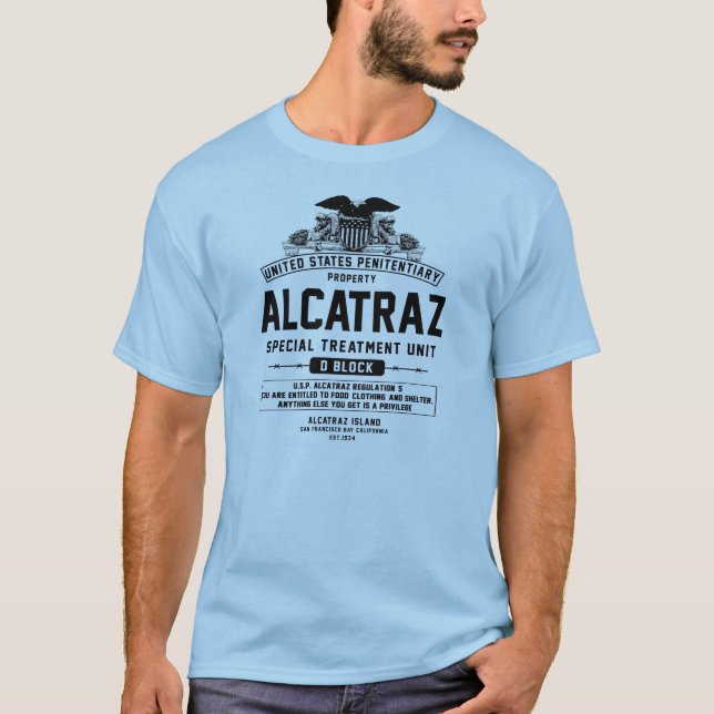ALCATRAZ  S.T.U. T shirt (Front)