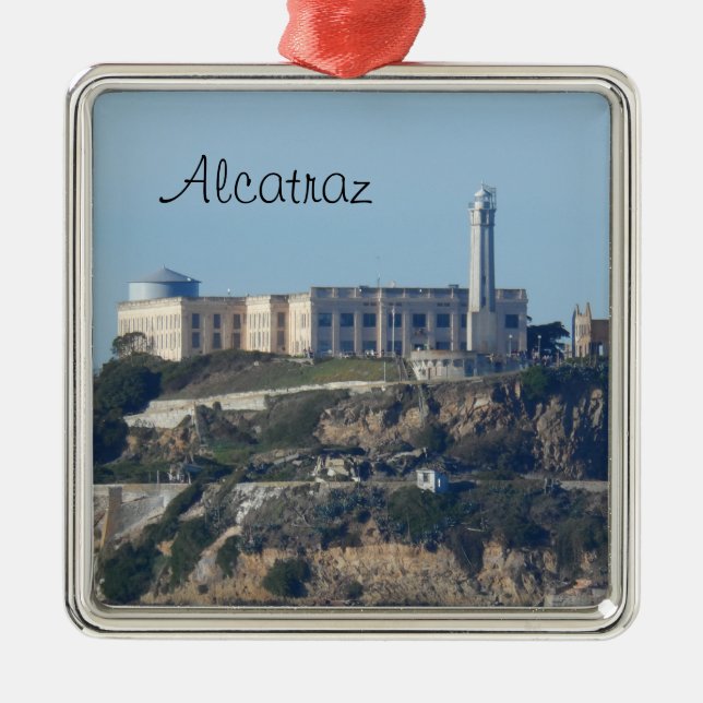 Alcatraz- San Francisco Metal Ornament (Front)