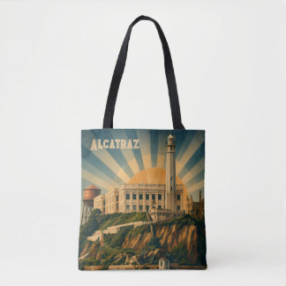 Alcatraz tote bag