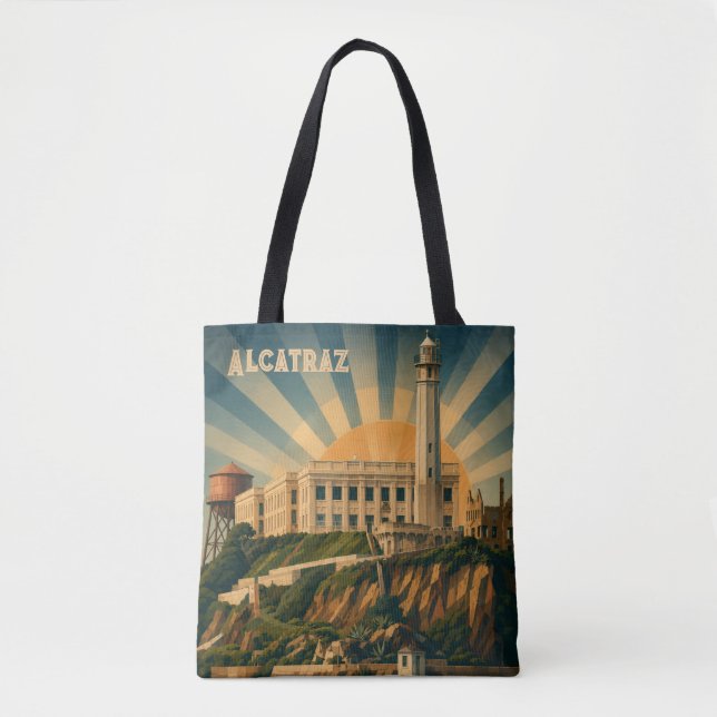 Alcatraz tote bag (Front)