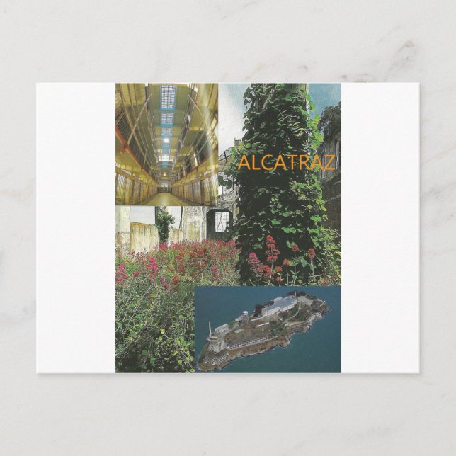 Alcatraz Tour Item Postcard (Front)