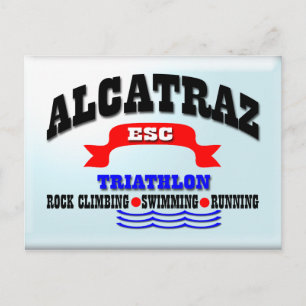 Alcatraz Triathlon Postcard