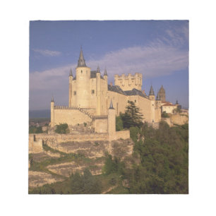 Alcazar and Cathedral, Segovia, Castile Leon, Notepad