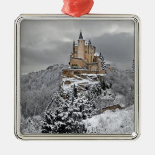 Alcazar de Segovia, Spain Metal Ornament