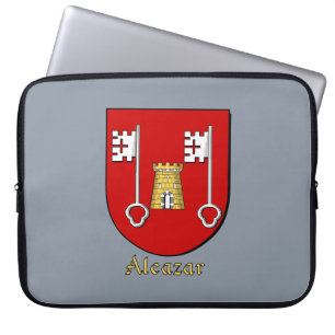 Alcazar Family Shield Laptop Sleeve