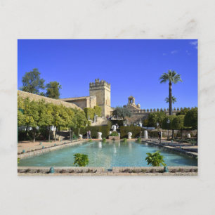 Alcazar Gardens Cordoba Postcard