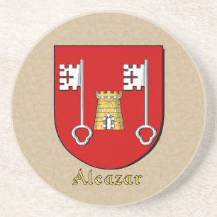 Alcazar Heraldic Shield Coaster