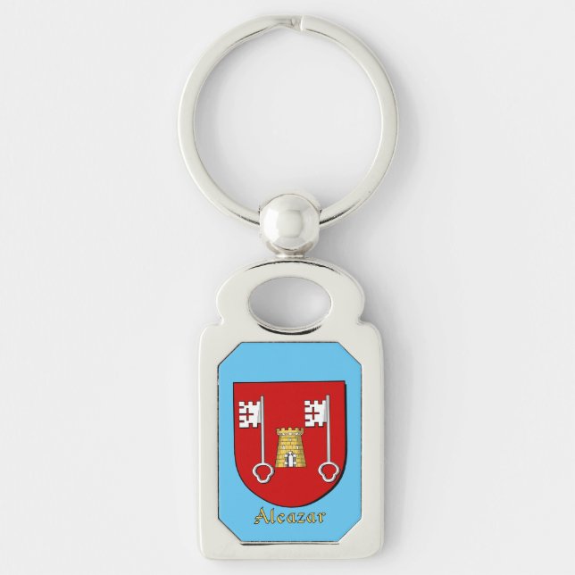 Alcazar Historical Shield Key Ring (Front)