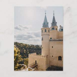 Alcázar of Segovia medieval castle Postcard