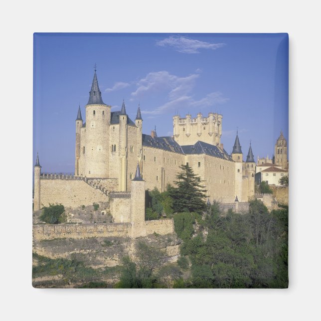 Alcazar, Segovia, Castile Leon, Spain Magnet (Front)