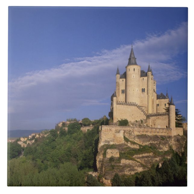 Alcazar, Segovia, Castile Leon, Spain Tile (Front)