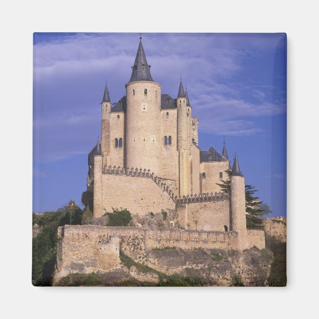Alcazar, Segovia, Castile Leon, Spain, Unesco Magnet (Front)