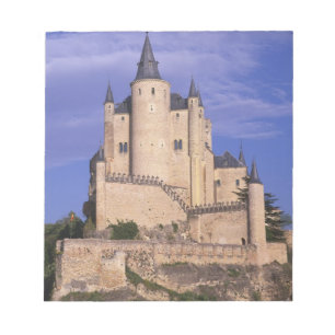 Alcazar, Segovia, Castile Leon, Spain, Unesco Notepad