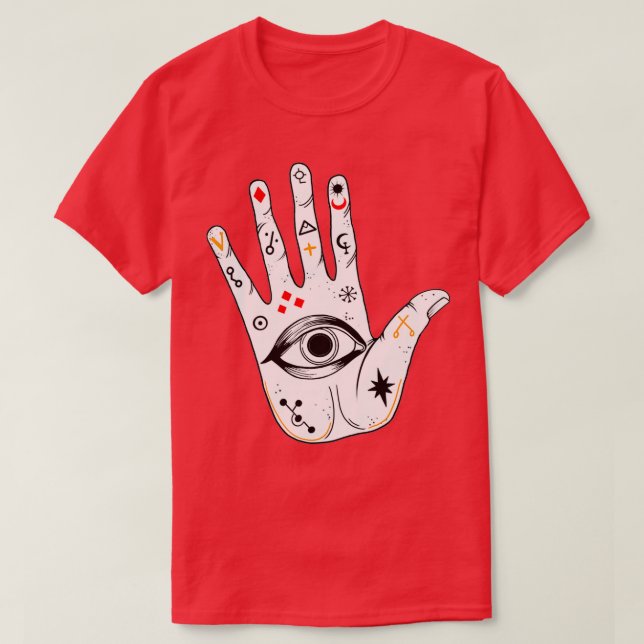 Alchemic hand T-Shirt (Design Front)