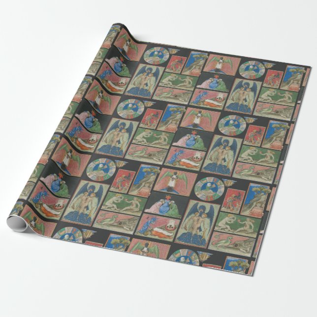 Alchemical Images Wrapping Paper (Unrolled)