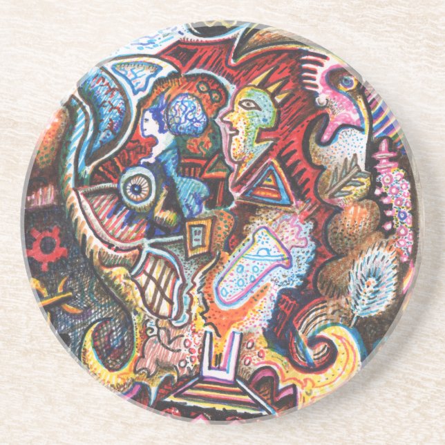 Alchemical_Pursuit Coaster (Front)