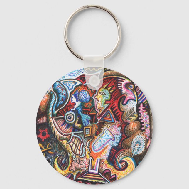 Alchemical Pursuit Key Ring (Front)