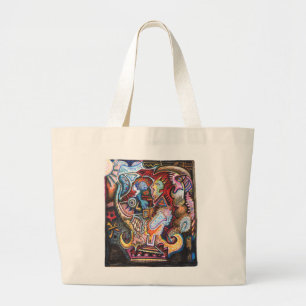 Alchemical Pursuit Large Tote Bag