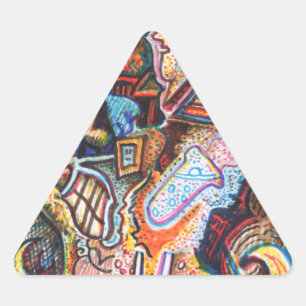 Alchemical_Pursuit Triangle Sticker