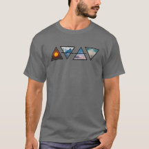 Alchemical Symbol of Four Element - Simple Design