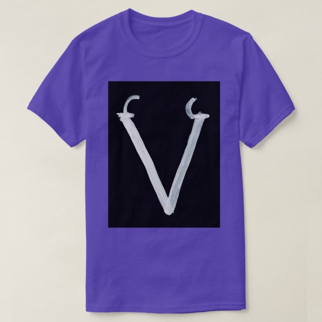 Alchemical Symbols Burned Hawthorne Inverted T-Shirt (Design Front)